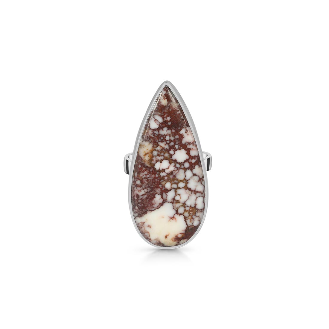 Wild Horse Jasper Adjustable Ring-(WOJ-R-56)